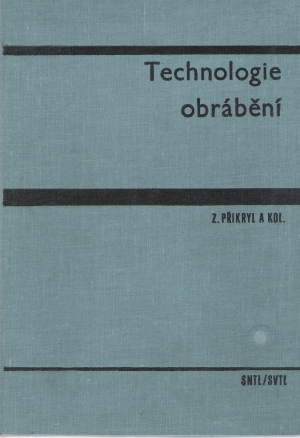 Obal knihy Technologie obrábění