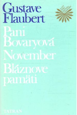 Obal knihy Pani Bovaryová, November, Bláznove pamäti