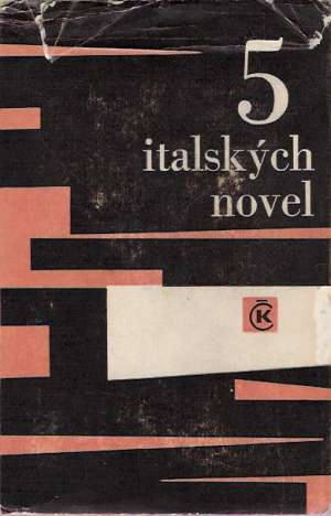 Obal knihy 5 italských novel