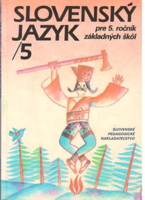 Obal knihy Slovenský jazyk 5.