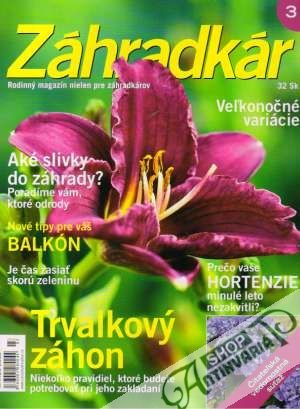 Obal knihy Záhradkár 3/2005