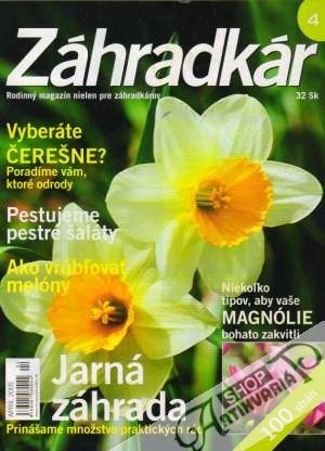 Obal knihy Záhradkár 4/2005