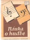 Hýroš Peter - Náuka o hudbe