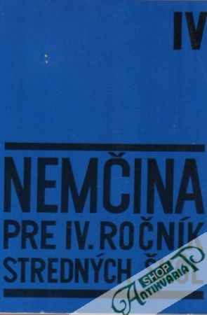 Obal knihy Nemčina pre 4. ročník stredných škôl