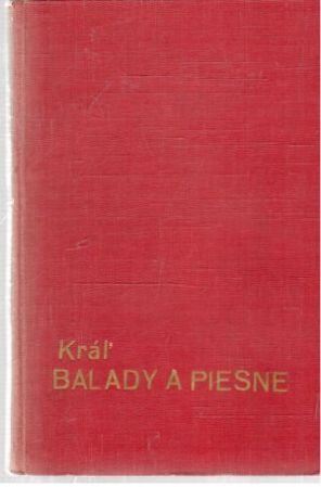 Obal knihy Balady a piesne