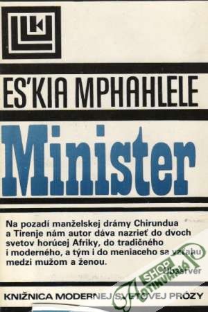 Obal knihy Minister