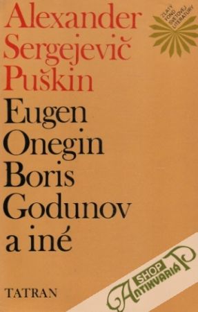 Obal knihy Eugen Onegin, Boris Godunov a iné