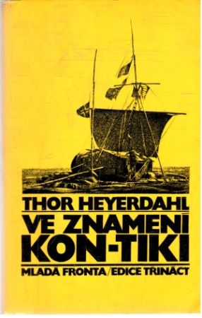 Obal knihy Ve znamení Kon -Tiki