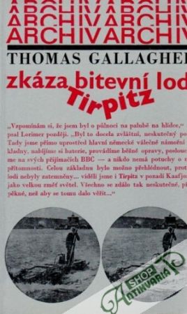 Obal knihy Zkáza bitevní lodi Tirpitz