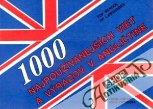 Obal knihy 1000 najpoužívanejších viet a výrazov v angličtine