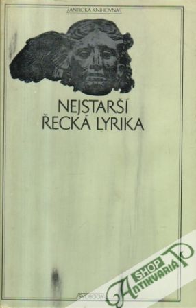 Obal knihy Nejstarší řecká lyrika