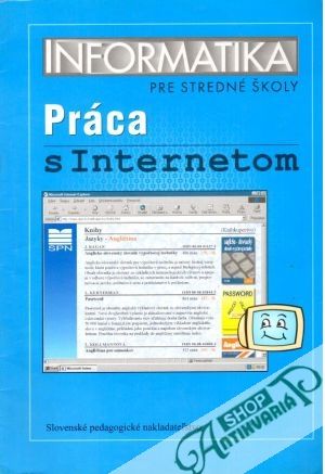 Obal knihy Informatika pre stredné školy - Práca s internetom