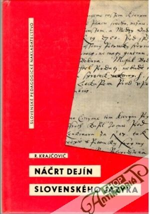 Obal knihy Náčrt dejín slovenského jazyka