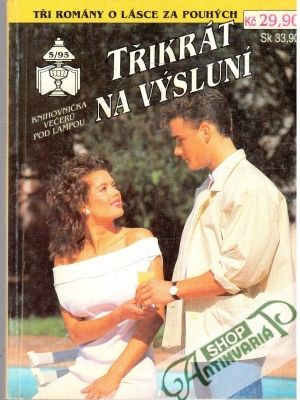 Obal knihy Třikrát na výsluní 5/1995