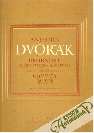 Obal knihy Antonín Dvořák - Drobnosti