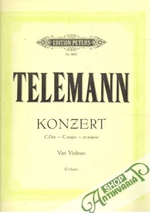 Obal knihy Telemann - Konzert C-dur