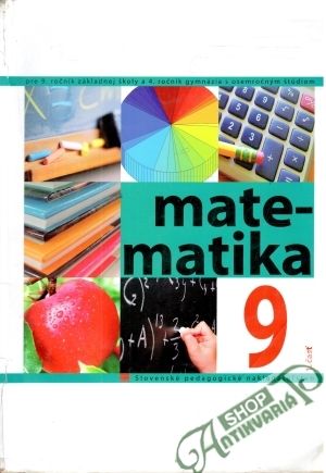 Obal knihy Matematika 9. -1. časť