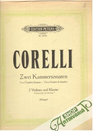 Obal knihy Zwei Kammersonaten