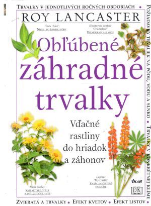 Obal knihy Obľúbené záhradné trvalky