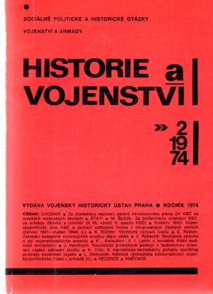 Obal knihy Historie a vojenství 2/1974