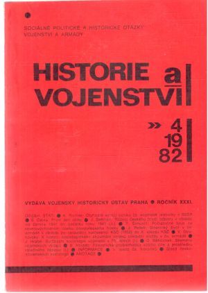 Obal knihy Historie a vojenství 4/1982