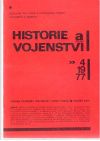 Kolektív autorov - Historie a vojenství 4/1977