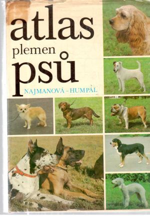 Obal knihy Atlas plemen psu