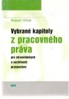 Vlček Robert - Vybrané kapitoly z pracovného práva