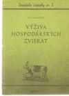 Kondyrev V. E. - Výživa hospodárskych zvierat