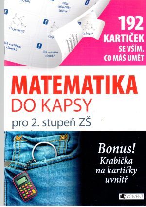 Obal knihy Matematika do kapsy pro 2. stupeň ZŠ