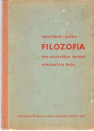 Obal knihy Filozofia pre najvyššiu triedu stredných škôl