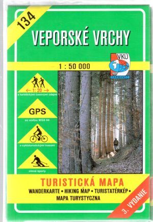 Obal knihy Veporské vrchy