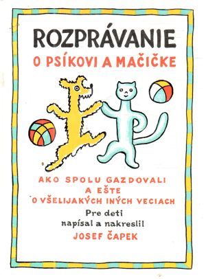 Obal knihy Rozprávanie o psíkovi a mačičke