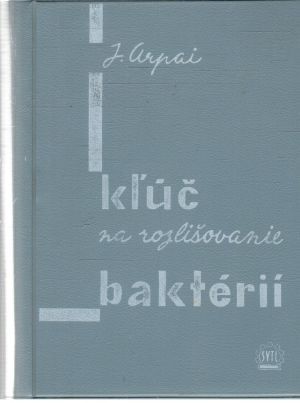 Obal knihy Kľúč na rozlišovanie baktérií