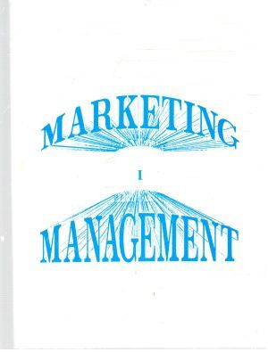 Obal knihy Marketing management