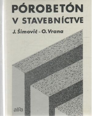 Obal knihy Pórobetón v stavebníctve