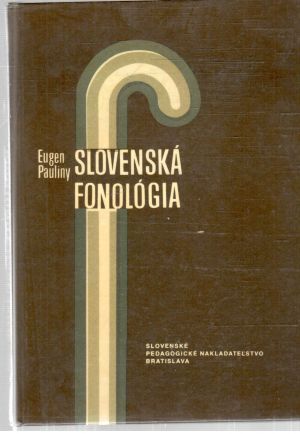 Obal knihy Slovenská fonológia