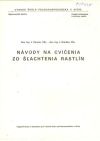 Čermín, Brindza - Návody na cvičenia zo šľachtenia rastlín