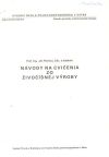 Pšenica Ján a kolektív - Návody na cvičenia zo živočíšnej výroby