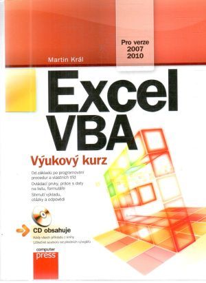 Obal knihy Excel VBA