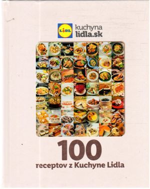 Obal knihy 100 receptov z kuchyne Lidla