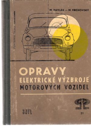 Obal knihy Opravy elektrické výzbroje motorových vozidel