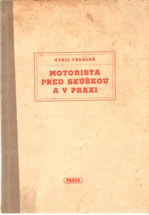 Obal knihy Motorista pred skúškou a v praxi