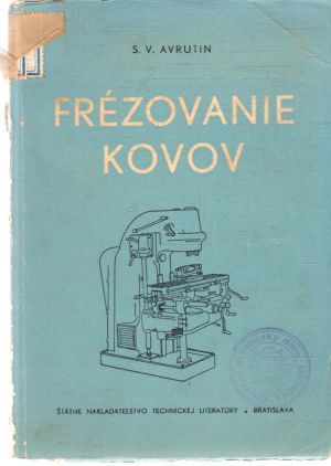 Obal knihy Frézovanie kovov