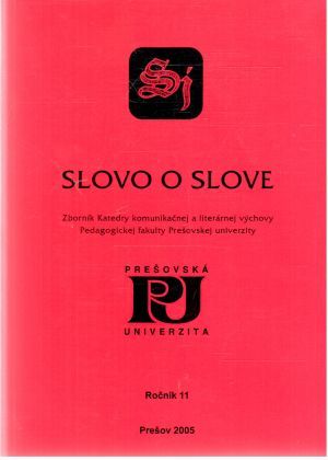 Obal knihy Slovo o slove