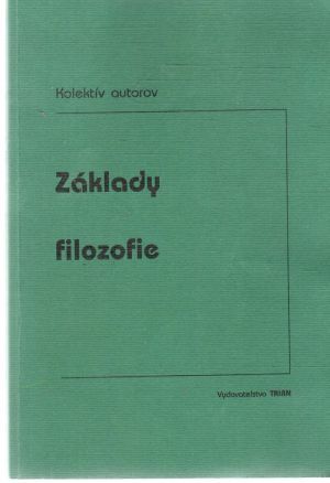 Obal knihy Základy filozofie