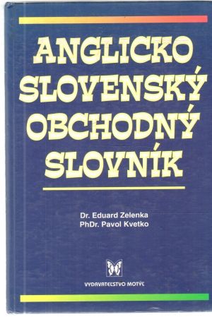 Obal knihy Anglicko slovenský obchodný slovník