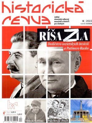 Obal knihy Historická revue 4/2022