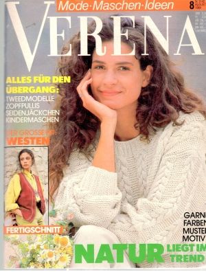 Obal knihy Verena 8/1989