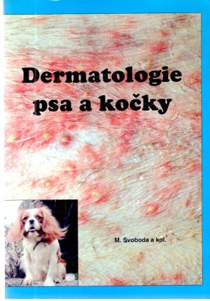 Obal knihy Dermatologie psa a kočky